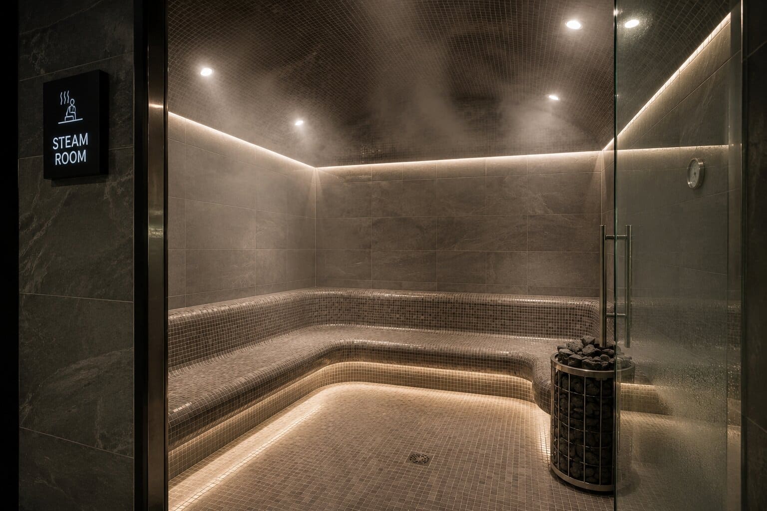 FFS steam bath room